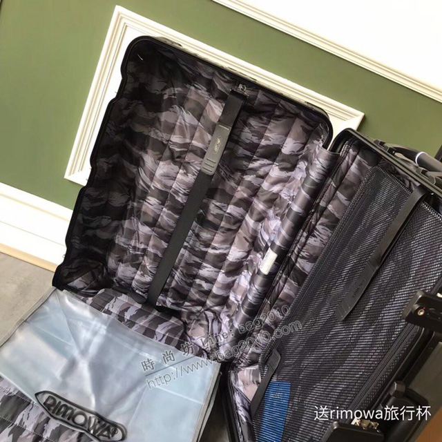 Rimowa拉杆箱 66638 蒙口Moncler Rimowa Topas Stealth”系列 全鋁鎂合金 日默瓦拉箱 行李箱xzx1031